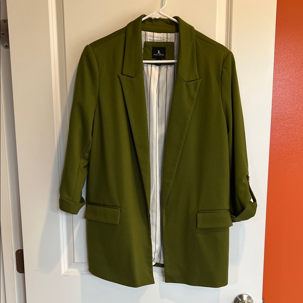 Jules & Leopold Forest Green Women's Blazer
